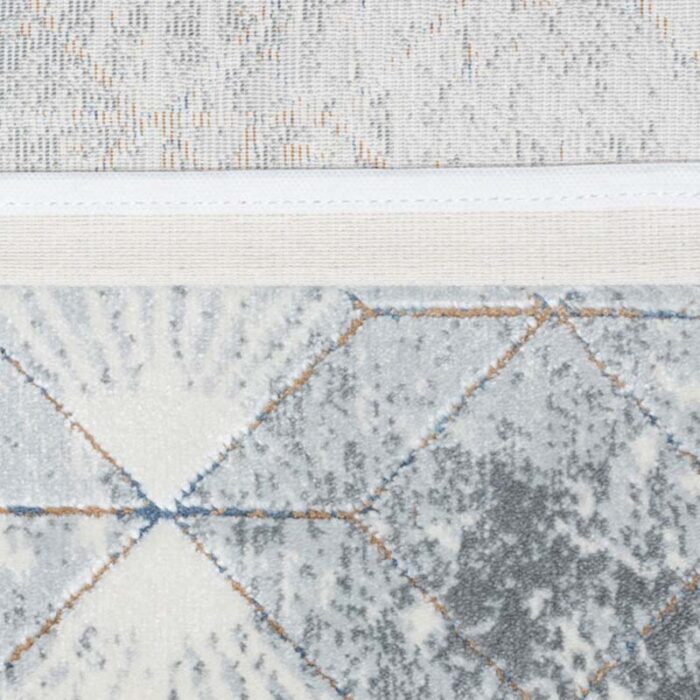 DS05 BLUE 4 Covor Domino DS05B Gri/ Albastru - imagine 7