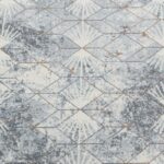 Covor Domino DS05B Gri/ Albastru - imagine 3