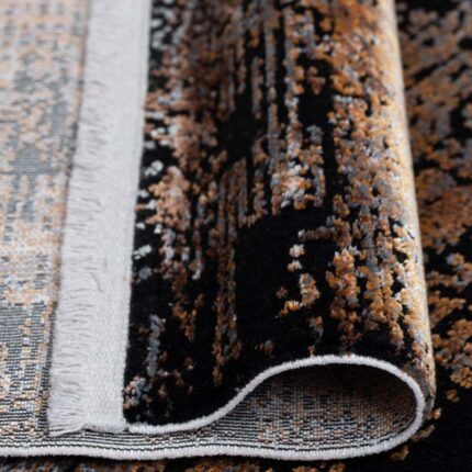 Covor Babil BX09A Negru/ Gri/ Aramiu - imagine 3