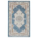 Covor Clasic Living Avangard 36945A Turcoaz - imagine 2