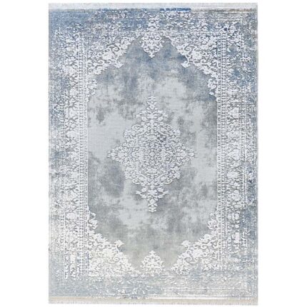 Covor Lootus L012H Gri/Turcoaz - imagine 2