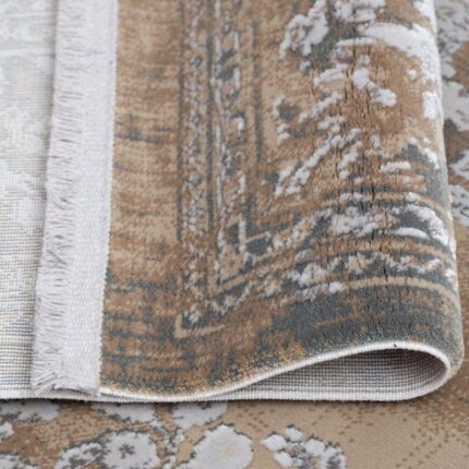 Covor Ikon IK01B Bej/ Maro - imagine 3