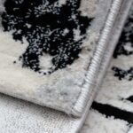 Covor Modern Rose 506 NEGRU - imagine 4