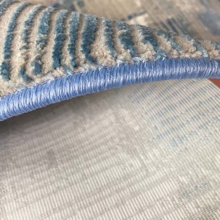 Covor Modern  Avangard 36936 Gri/ Turcoaz - imagine 6