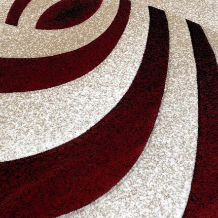 Covor Geometric SULTAN 36713A Bej/ Rosu - imagine 3