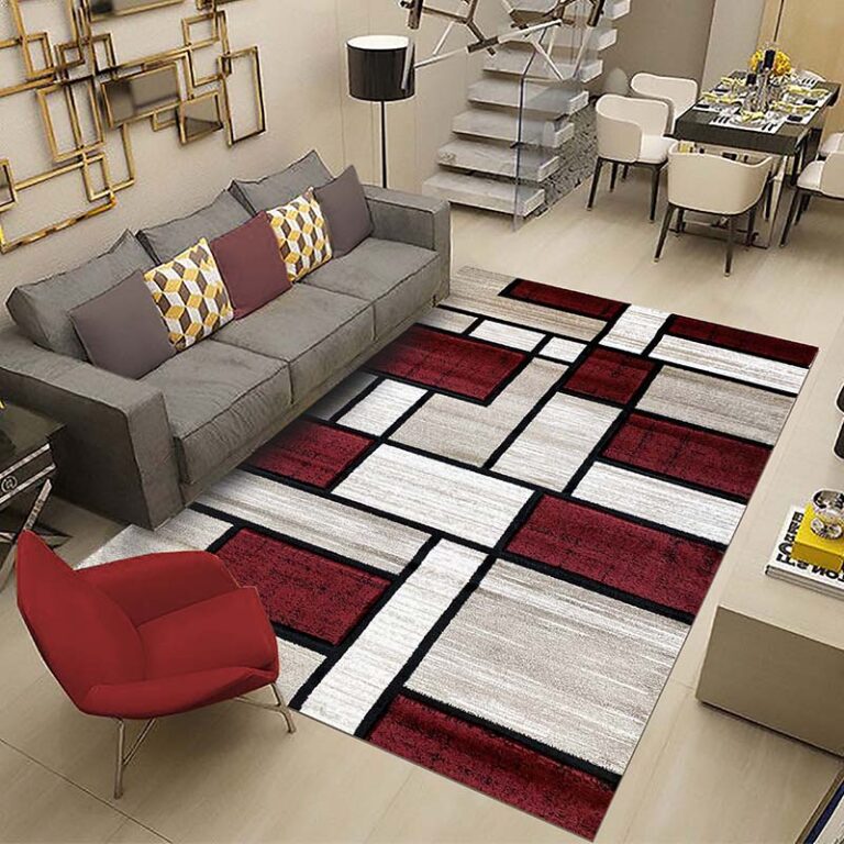 Covor Geometric SULTAN 37003A Rosu/Bej