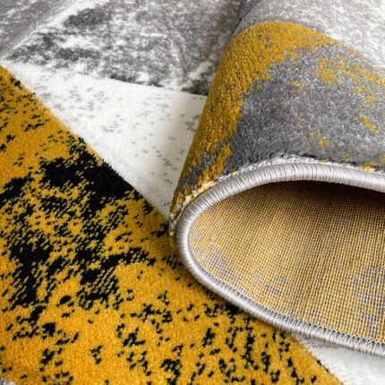 Covor SULTAN 38500A Mustar/ Gri - imagine 5