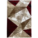 Covor Geometric SULTAN 38500A Maro/Rosu - imagine 2