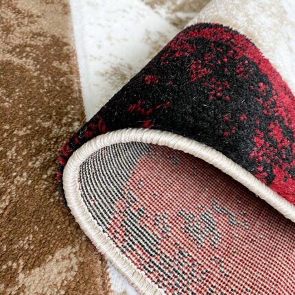 Covor Geometric SULTAN 38500A Maro/Rosu - imagine 4