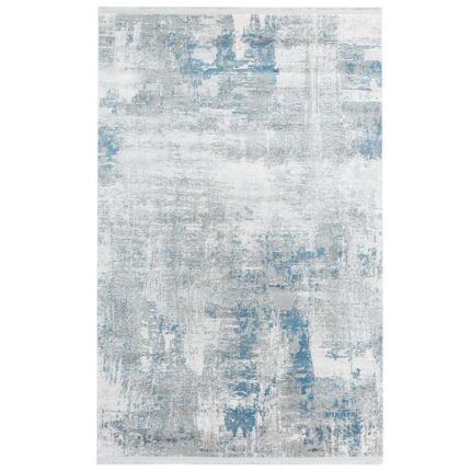 Covor Lootus LO16A Gri/ Turcoaz - imagine 2