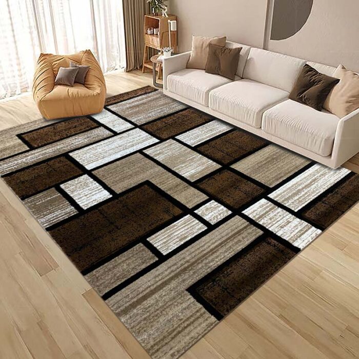 37003a maro poza Covor Geometric SULTAN 37003A Bej/ Maro