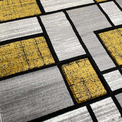 Covor Geometric SULTAN 37003A Gri / Mustar - imagine 7