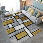 Covor Geometric SULTAN 37003A Gri / Mustar