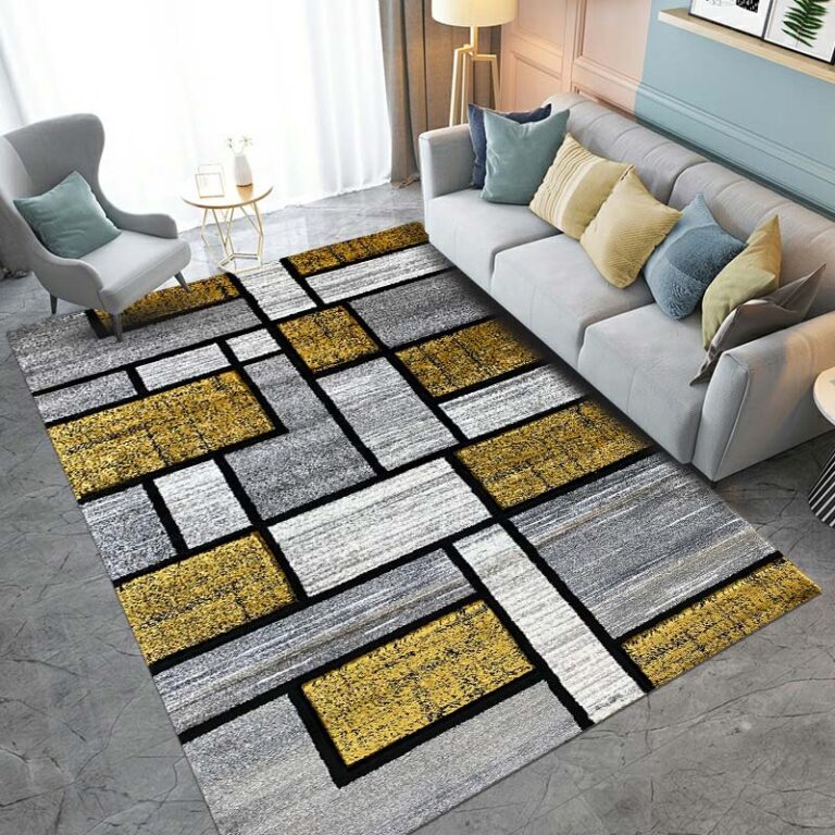 Covor Geometric SULTAN 37003A Gri / Mustar