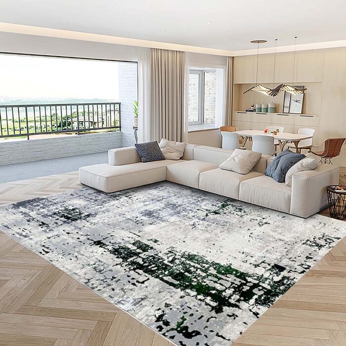540 verde inchis poza 1 Covor Modern Rose 540 VERDE SMARALD - imagine 1