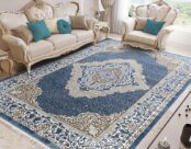 Covor Clasic Living Avangard 37610A Turcoaz