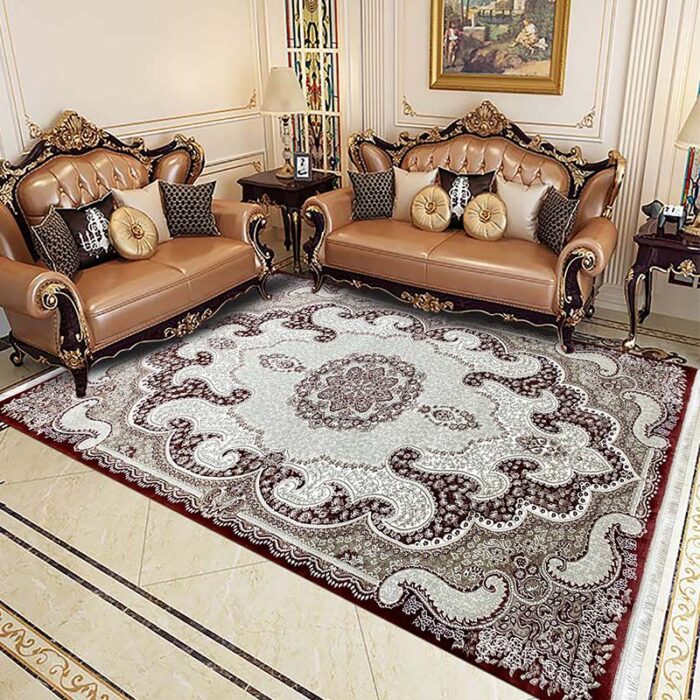 38151A ROSU poza 1 Covor Clasic Living Avangard 38151A Rosu