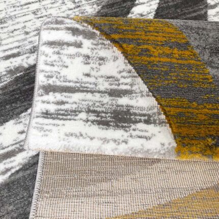 Covor Geometric SULTAN 38502A Mustar/ Gri - imagine 8