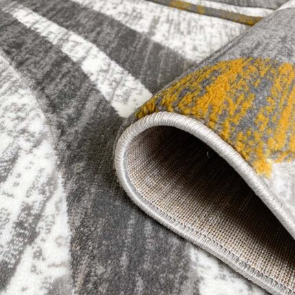 Covor Geometric SULTAN 38502A Mustar/ Gri - imagine 4