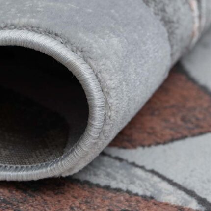 Covor Modern EFES cod: G6262 Gri/ Roz - imagine 6