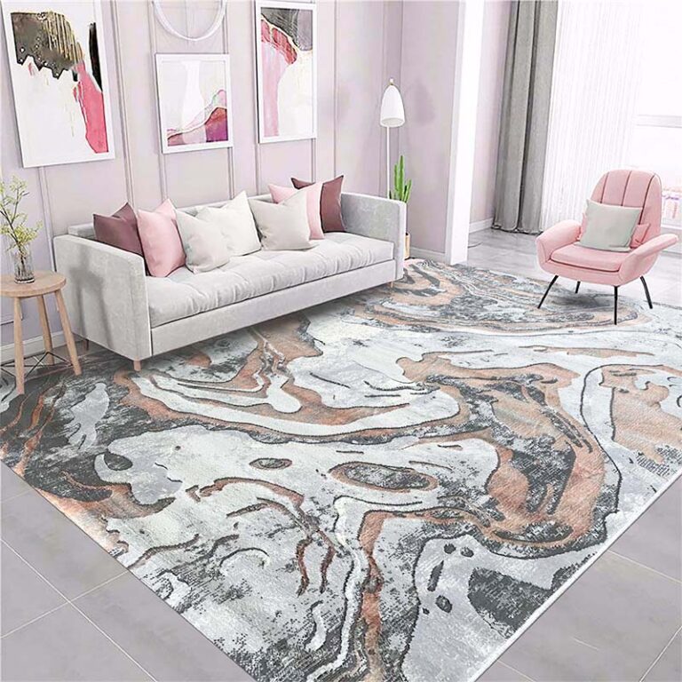 Covor Modern EFES cod: G6262 Gri/ Roz