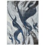 Covor Modern EFES cod: HE778 Gri/Albastru - imagine 2