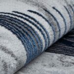 Covor Modern EFES cod: HE778 Gri/Albastru - imagine 4