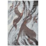 Covor Modern EFES cod: HE778 Gri/ Roz - imagine 2