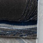 Covor Modern EFES cod: HE780 Gri/ Albastru - imagine 4