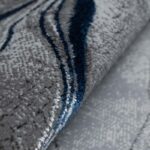 Covor Modern EFES cod: HE780 Gri/ Albastru - imagine 5