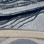 Covor Modern EFES cod: HE780 Gri/ Albastru - imagine 6