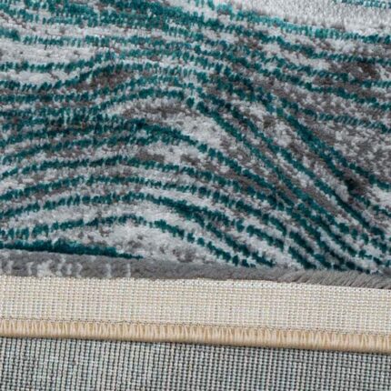 Covor Modern EFES cod: HE780 Gri/ Verde - imagine 4