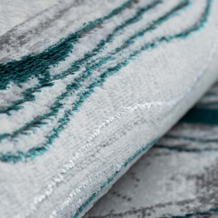 Covor Modern EFES cod: HE780 Gri/ Verde - imagine 3