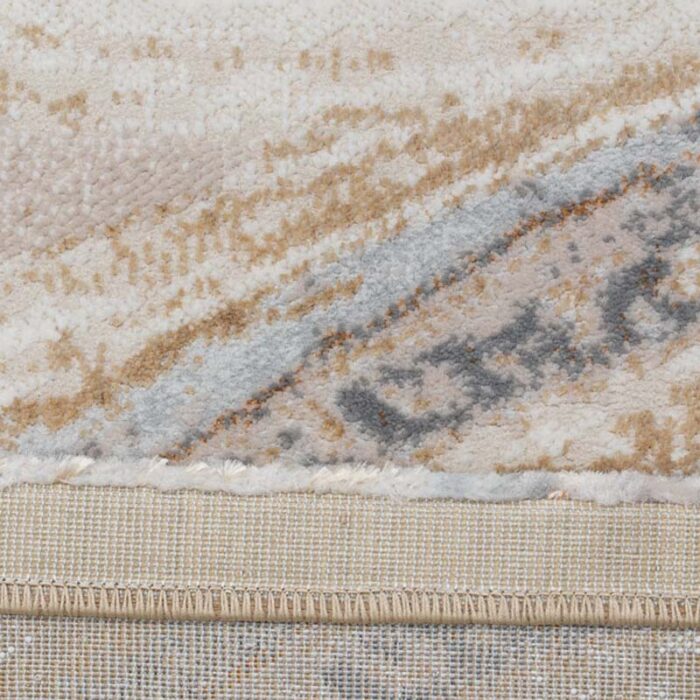 HE783 BEJ 1 Covor Modern EFES cod: HE783 Cream/ Auriu - imagine 4