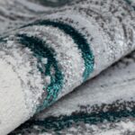 Covor Modern EFES cod: HE783 Gri/ Verde - imagine 6