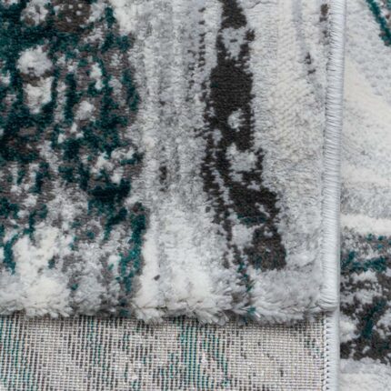 Covor Modern EFES cod: HE783 Gri/ Verde - imagine 5