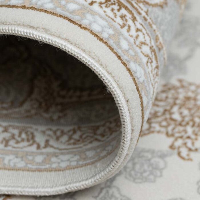 38522A CREAM 4 Covor Luxury ISFAHAN cod: 38522A Cream - imagine 5