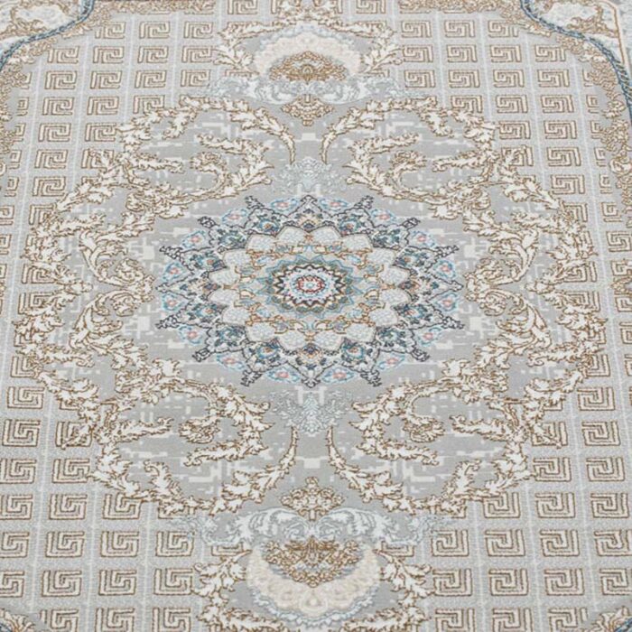 38597A GRI 4 Covor Luxury ISFAHAN cod: 38597A Gri - imagine 5