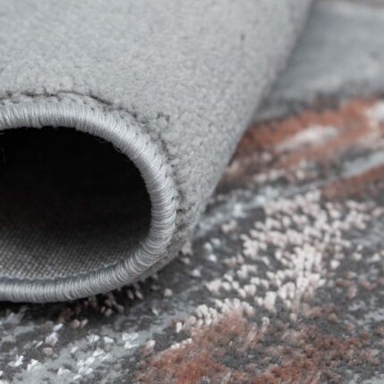 Covor Modern EFES cod: HE776 Gri/Roz - imagine 3