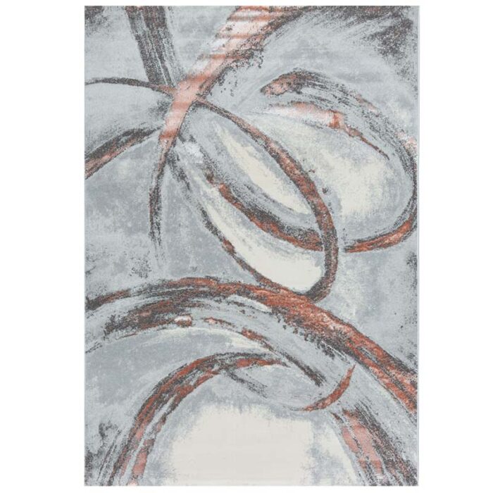 HE776 ROZ Covor Modern EFES cod: HE776 Gri/Roz - imagine 2