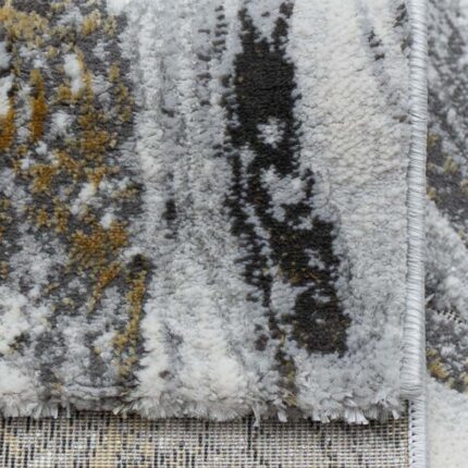 Covor Modern EFES cod: HE783 Gri/Auriu - imagine 7