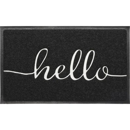 COVOR INTRARE 40X60 CM – HELLO POLYESTER+PVC
