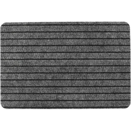 COVOR INTRARE 40X60 CM CHLOE GRI 100% POLYESTER