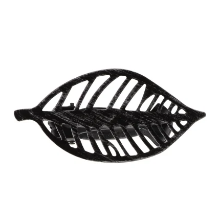 CLEMĂ DECORATIVĂ PERDELE ȘI DRAPERII/ SET CLIP METAL STOCKHOLM /NEGRU, COMPOZITIE METAL