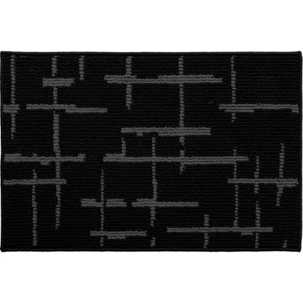 COVOR BUCĂTĂRIE 40X60 CM – LINEA NEGRU COMPOZITIE 100% POLYESTER