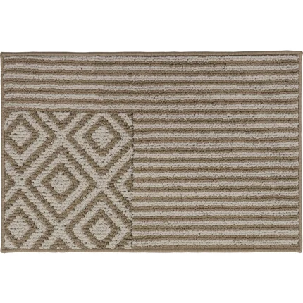 COVOR BUCĂTĂRIE 40X60 CM – AZTECA BEJ COMPOZITIE 100% POLYESTER