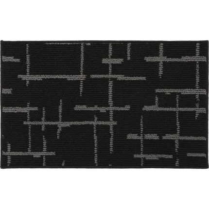 COVOR BUCĂTĂRIE 50X80 CM – LINEA NEGRU COMPOZITIE 100% POLYESTER