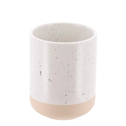 SUPORT PERIUȚE CERAMICĂ MAT - ALB / BEJ