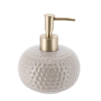 DISPENSER SĂPUN CERAMICĂ BILA 440ML - CREM