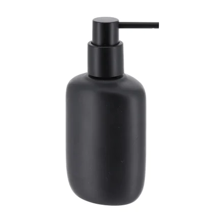 DISPENSER SĂPUN POLIRĂȘINĂ 240ML OVAL - NEGRU